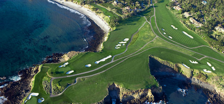 Idealne pola golfowe: Pebble Beach Golf Links
